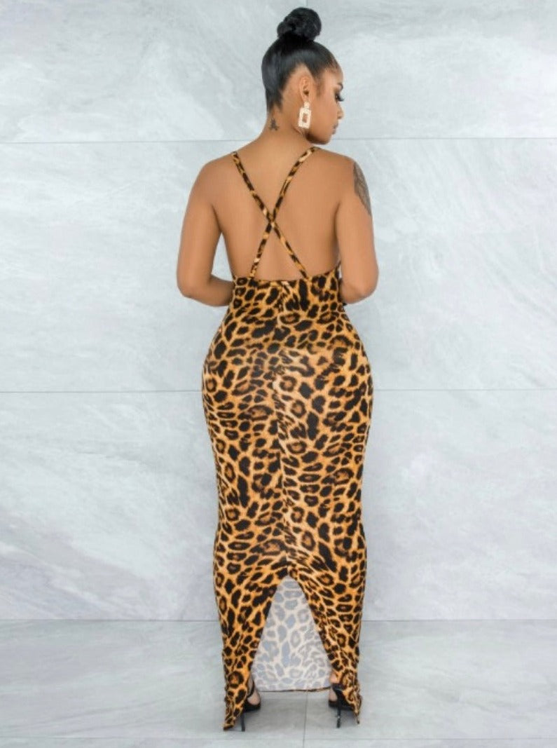 Boujee Babe Leopard Print Dress